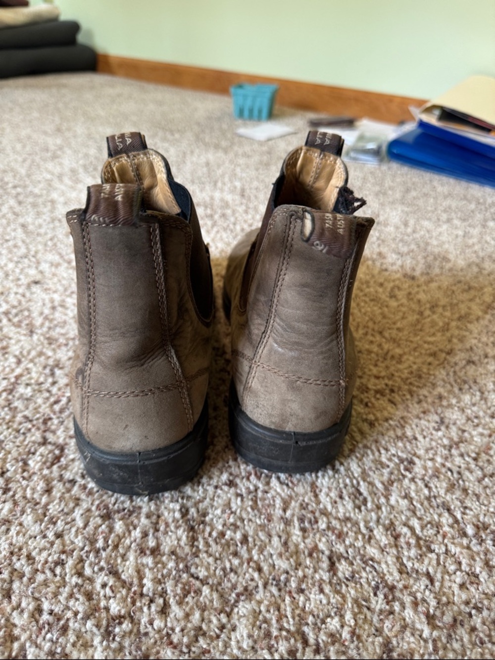 Blundstone Brown Chelsea Boots - Picture 3 of 3
